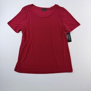 N Touch Tango Red Carson Basic Tee Short Sleeve Crew Neck Top Size M